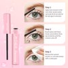 PITHER Lash Remover for Lash Extensions 10ml, DIY Eyelash Extension Remover Self-Use at Home Eyelash Glue Remover Non-irritating Soothing Oil Texture for Lash Clusters