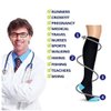 zuoge 3 Pairs Compression Socks Pack - Best Medical, Nursing, Travel & Flight Socks - Running & Fitness - 15-20mmHg