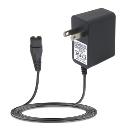 Charger Cord Power Supply 2 Prong Adapter Replacement for BaByliss Pro FX870, FX788, FX787, FXSSM, FX820 FX726, FX825 LoPROFX clipper trimmers