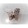 Generic Antique style gold or rose gold butterfly hair clip clamp barrettes (set of two) (Primary color: Gold)