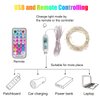 Minetom Fairy Lights Color Changing - 33 FT 100 LED String Lights with Remote, 11 Modes USB Powered Pastel Easter Lights Indoor, Waterproof Twinkle Lights for Bedroom Classroom St. Patrick Party