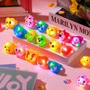 Mikulala 24 Pack Light up Rings Glow in The Dark Party Supplies, Christmas Goodie Bag Stuffers Gifts, Treasure Box Toys for Classroom Prizes, Party Favors For Kids 4-8 8-12 Cute Animal Rings