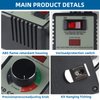 Versatile AC Motor Speed Controller - 100V-120V, 15A Max - Electric Fan Speed Regulator with Overload Protection, Electronic Voltage Regulation, and Voltage LED Display