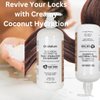 Coconut Daily Hydration Shampoo, 17 fl. oz. & OlaZarah Coconut Oil Conditioner, 17 fl. oz (combination)