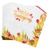 Thanksgiving Party Plates and Napkin (52 pieces for 16 guests) - Thanksgiving Party Supplies, Thanksgiving Party Decorations, Fall Theme Party, Turkey Party Plates and Napkins, Blue Orchards