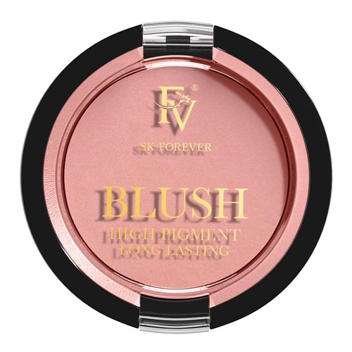 FV Long Lasting Powder Blush, Lightweight Smooth & Blendable Blush for Cheeks, High Buildable Color Blush Powder, Transfer-Resistant Matte Finish Cheek Makeup (02 Pink Matte, 0.17 OZ)