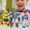 Transformers MixMashers Starscream Custom Mix-and-Match Action Figure & Accessories, 5-Inch-Scale (12 cm) Robot Toys for Kids Ages 4+