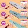 Teenitor Nail File Buffer, Gel Nail File Set Professional Nail Buffer File Block Natural Manicure File Nail Polisher Washable Double Sided