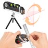 Laser Level Tool Multipurpose Laser Level Line Laser Kit With triangle bracket for Picture Hanging, cabinets Walls by AikTryee