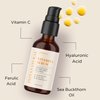 InstaNatural Vitamin C Face Serum, Brightens, Hydrates and Reduces Signs of Aging, with Vitamin C, Hyaluronic and Ferulic Acid, 1 FL Oz - 3 Pack