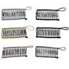 Black Banana Hair Clip Comb Stretch Banana Comb Clincher Comb Adjustable Banana Hair Clamp Ponytail Holder for Women Girls Thick Wavy Hair Curly Hair
