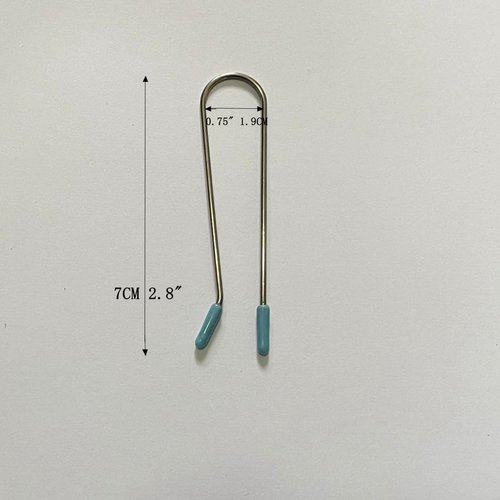 20Pcs Hot Curler Clips Replacement Kit,Hot Roller Clips Replacement,Hot Roller Clips Rollers Securing Pins Fits 0.75 Inch Hot Rollers Curlers(0.75")