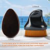 Sunscreen Applicator for Kids,Sunscreen Brush Sunblock Applicator with Protective Case for Kids,Baby,Adult,Beach Essentials for Sunscreen, Suncream and Sun Lotions（Glossy Black）