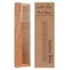 HealthAndYoga™ PureTress Handcrafted Neem Wood Comb - Non-Static and Eco-Friendly Fine Tooth Comb for Men and Women - Soothing Scalp and Hair Health - 7 Inches