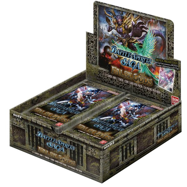 BANDAI NAMCO Entertainment Battle Spirits SAGA Card Game: Set 02: False Gods Booster Box [BSSB02]