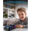 Sosuy 1:18 Super Sports Car Model Building Bricks Sets - 473 pcs MOC Cyberpunk Rally Car Raceing Engineering Toys for Play and Display - Model Toy Gift Idea for Adults Boys