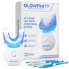 GLOWFINITY Teeth Whitening Kit - LED Light, 35% Carbamide Peroxide, (3) 3ml Gel Syringes, (1) Remineralization Gel, and Tray