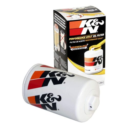K&N Premium Oil Filter: Protects your Engine: Compatible with Select CHEVROLET/GMC/CADILLAC/BUICK Vehicle Models (See Product Description for Full List of Compatible Vehicles), HP-2001