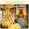 JMEXSUSS 66ft 200 LED String Lights Indoor Bedroom, Warm White Christmas String Lights Outdoor Waterproof, Connectable Fairy Twinkle Lights Plug in for Outside Tree Classroom Wedding Xmas Decorations