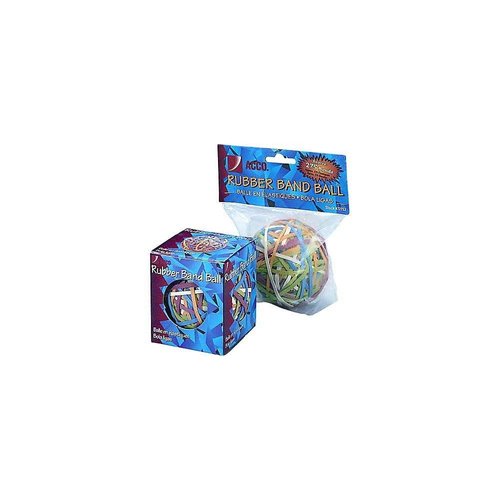 Acco Brand 72155 Rubber Band Ball, Approximately 270 Rubber Bands, Assorted