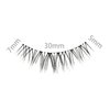 LASGOOS Fake Eyelashes Natural Look False Eye Lashes Daily Strip Cross Clear Band 5-7mm Cross Cute Lashes Invisible band Lash for Wedding Daily Work Eye Makeup 5 Pairs W7