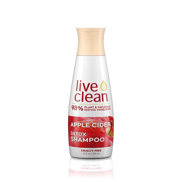 Live Clean Shampoo, Clarifying Apple Cider, 12 Oz