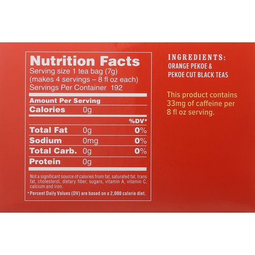 Luzianne Iced Tea Bags, Family Size, Unsweetened, 48 Count Box, Specially Blended For Iced Tea, Clear & Refreshing Home Brewed Southern Iced Tea