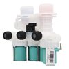 W11165546, 33090105, W10599423 Washer Water Inlet Valve (OEM) Replacement for whirlpool kenmore Washing Machine, Replaces W10758828, W10839828, W11096267, W11165546VP, etc