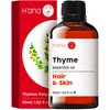 H’ana Thyme Essential Oil for Hair - 100% Natural Thyme Oil for Skin - Thyme Essential Oil for Diffuser (1 Fl Oz)