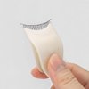 2Pcs Fake Eyelash Auxiliary Clip Women Makeup Fake Eyelashes Auxiliary Clip Cosmetic Tool Beauty Small Size Eye False Eyelashes and Adhesives