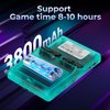 【30000 in 1】 R40S Pro Retro Handheld Game Console, Video Game Console, 3.5 inch IPS Screen, More Than 20 Emulator, 256G TF Card (Green)