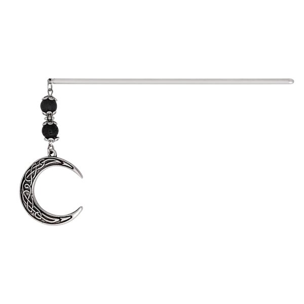 HAQUIl Vintage Cresent Moon Dangle Hairstick Jewelry for Women Classic Vintage VIking Hair Sticks Women Girl Gifts