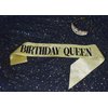 Birthday Queen Tiara and Sash Happy Birthday Party Supplies Crystal Tiara Crown for 18th 20th 21st 30th 40th 50th 55th 60th 65th 70th 80th 90th 100th Birhtday Decorations