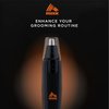 RBX Nose Hair Trimmer for Men Precision Ear and Nose Hair Trimmer for Men Professional Men's Grooming System Stainless Steel Blades Lightweight and Travel Ready
