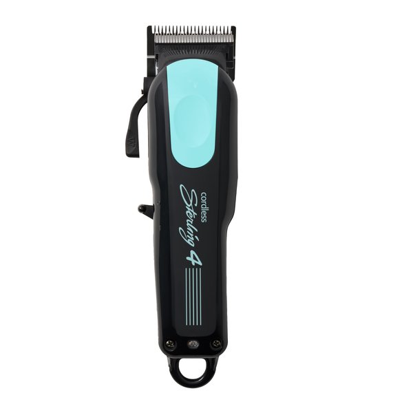 Wahl Professional - Sterling 4 - Cordless Hair Clippers for Men and Women - Professional, Barber-Quality Hair Cutting Tools, Black/Aqua