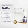Rho Nutrition Liposomal NAD+ - Ultra High Absorption Liquid NAD+ Supplement - NMN or Nicotinamide Riboside Alternative - Supports Cellular Longevity, Healthy Aging, Energy Metabolism and Vitality
