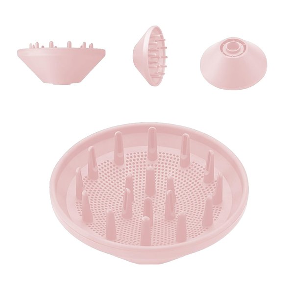 360° Rotating Diffuser Attachment Nozzle Compatible With Laifen Swift Hair Dryer/Swift SE Styling Tool, Hair Smoothing Dryer Magnetic Blower Accessories for Laifen, Pink…