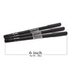 Professional Ultra Fine Eyeliner Pencil, Creamy, Ultra-pigmented, Long-lasting, Creates Defined Lines, Professional Makeup, Set of 3, Italia Black