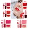 YIBABY 6 Colors Shake Liquid Lipstick Set, Korean Cute Moisturizing Glossy Tinted Lip Gloss, Lip Stain, Multi-Use Lip and Cheek Tint, Non-Stick Cup, Lightweight, Long-Lasting, Vivid Color