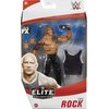 WWE The Rock Elite Collection Action Figure, 6-in Posable Collectible Gift for WWE Fans Ages 8 Years Old & Up