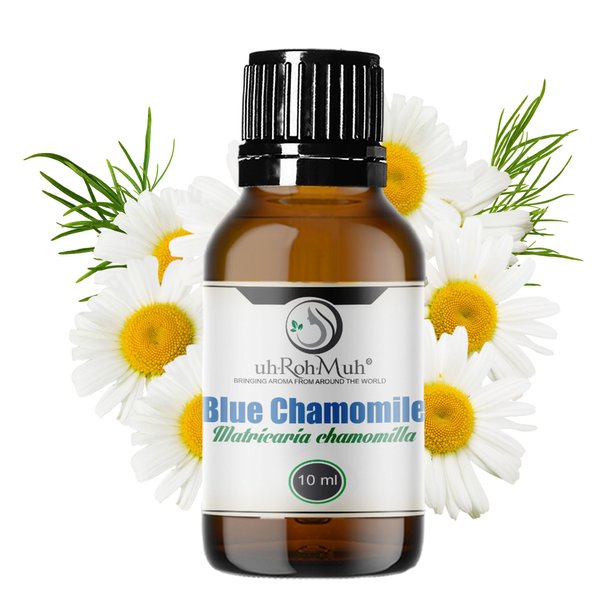uh*Roh*Muh Certified Organic 10 ml German Chamomile Essential Oil from Egypt - USDA Approved, Luxurious Aroma - Ideal for Skincare