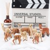 Alpaca Model Figures Playsets 11 PCS Realistic Alpacos Family Animal Action Figure Toys Party Favors Supplies Cake Toppers Decoration Collection Bath Toys for Kid Boys Girls