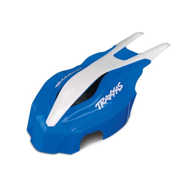 Traxxas Aton Front Canopy, Blue/White