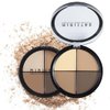 Contour and Highlight Palette Powder Contour Kit Concealing, Highlighting & Contouring Foundation/Concealer Palette Full Coverage Concealer for Mature Skin