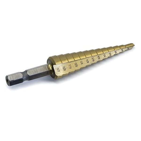 Titan Tools - #1 1/8-1/2 Step Drill Bit (16501)