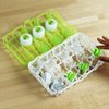 Dr. Brown's Dishwasher Basket for Small Baby Bottle Parts, Pacifiers, and Accessories, Clean, Store and Organize Newborn Essentials, Green, BPA-free