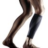 LP SUPPORT 270Z Calf Compression Sleeve for Men Women Youth, Delay Soreness, Calf Muscle Strain, Shin Splints and Varicose Veins (Black - Medium) (Pack of 1)