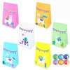 MOAXMOA Llama Party Favor Bags Cactus Gift Bags Mexico Fiesta Goodie Treat Bags Themed Baby Shower Birthday Party Supplies with Stickers Set of 24