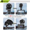 Sportway S30 Dash Cam Suction Mount (2nd Gen) with 10pcs Joints for REXING,Z-Edge,Old Shark,YI,KDLINKS,Falcon Zero,Transcend,Crosstour,VANTRUE,GoPro Hero and Most Other Dash Cameras DVR GPS