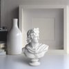 Garwor Apollo Bust Greek and Roman Mythology God of Sunlight 6 inch Resin Head Bust Sculpture Figurine Home Decor
